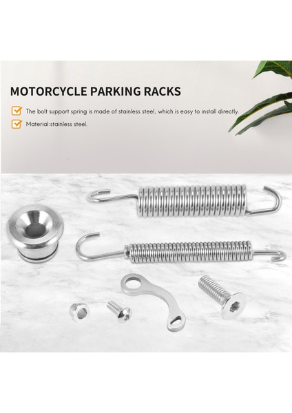 Off-Road Motosiklet Park Rafları Kickstand Yan Stant Yayları Kiti Sx Sxf Exc Excf Xc Xcf Xcw Xcfw Altı Gün Tpı 125 150 200 250 300 350 450 500 2017-2019 (Yurt Dışından) fırsatları