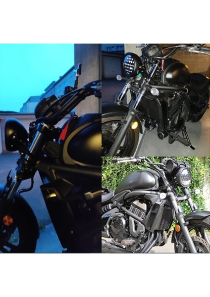 5.75 Inç Motosiklet Far Konut Braketi ile Harley Yamaha Suzuki Için 5-3 / 4 Inç Far Montaj Kovası (Yurt Dışından) fiyatları
