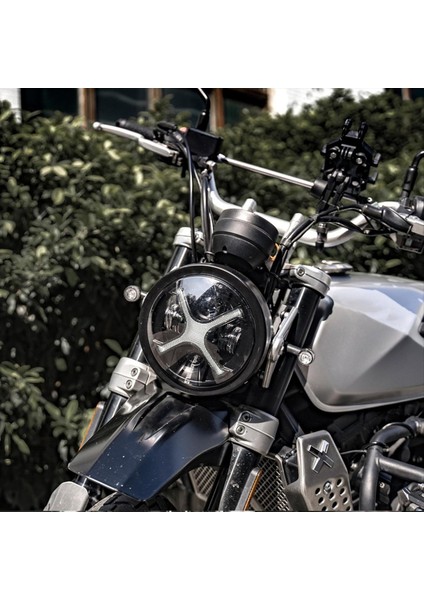 5.75 Inç Motosiklet Far Konut Braketi ile Harley Yamaha Suzuki Için 5-3 / 4 Inç Far Montaj Kovası (Yurt Dışından) modelleri