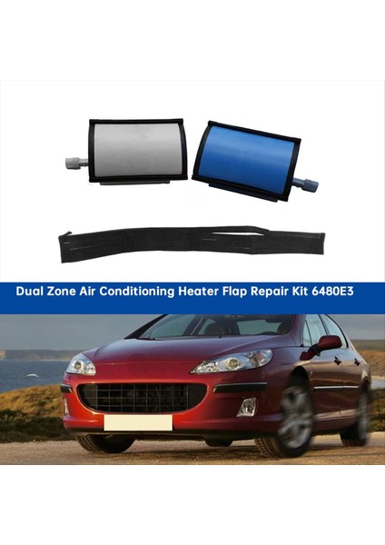 1set Araç Iki Bölge Kurulumu Isıter Flap Onarım Kiti 6480E3 Peugeot 407 2004-2016 Citroen C5 A/c Flep Kit (Yurt Dışından) modelleri