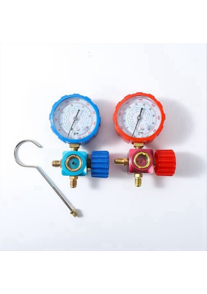 Manifold Göstergesi - Koşul Koşullu Manifold Gösterge Manometre Valfi 800PSI/55KG R410A R22 Için Görsel Ayna ile (Yurt Dışından) modelleri
