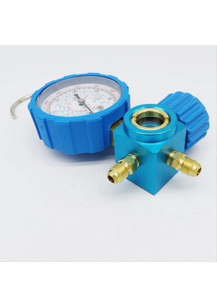 Manifold Göstergesi - Koşul Koşullu Manifold Gösterge Manometre Valfi 800PSI/55KG R410A R22 Için Görsel Ayna ile (Yurt Dışından) fırsatları