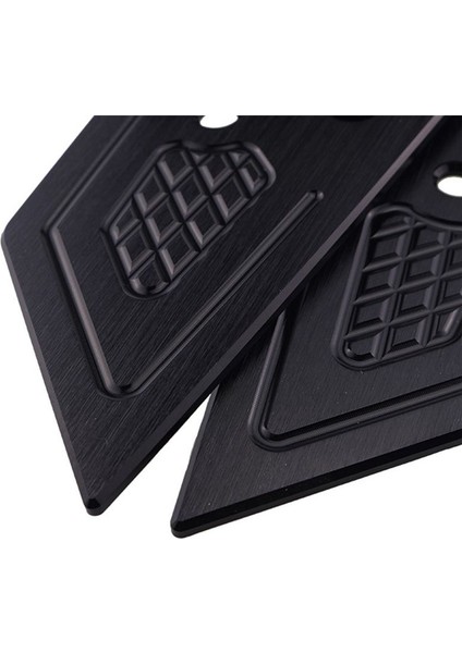 Motosiklet Adım Ayak Pedleri Pedalı El Tutamağı Kapağı Honda Forza Için 300 FORZA300 MF13 Mf 13 2018 2019 2020 (Siyah) (Yurt Dışından) fırsatları