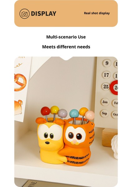 YST009 Garfield Oddie Diş Fırçalık ve Seramik Kalemlik (Yurt Dışından) modelleri