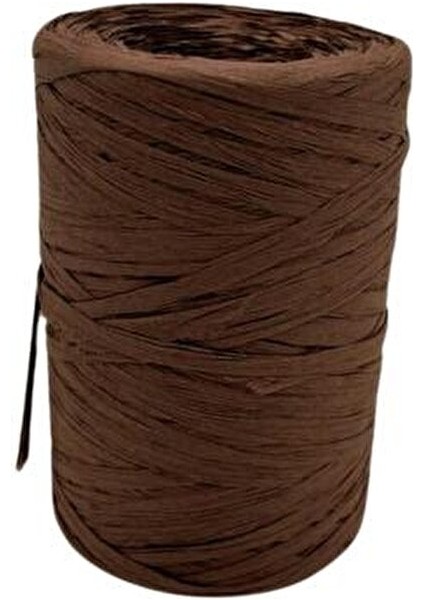 Angel Kahve Renk Rafya İp Orta Kalınlıkta 250 Metre Çanta Yapımında Kullanım fiyatları