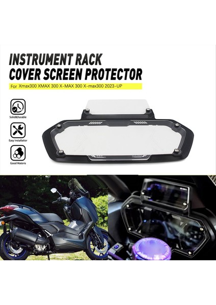Motosiklet Enstrüman Ölçer Krom Çerçeve Ekran Koruyucu Kapak Yamaha XMAX300 Xmax 300 2023-2025 (Yurt Dışından) indirimleri