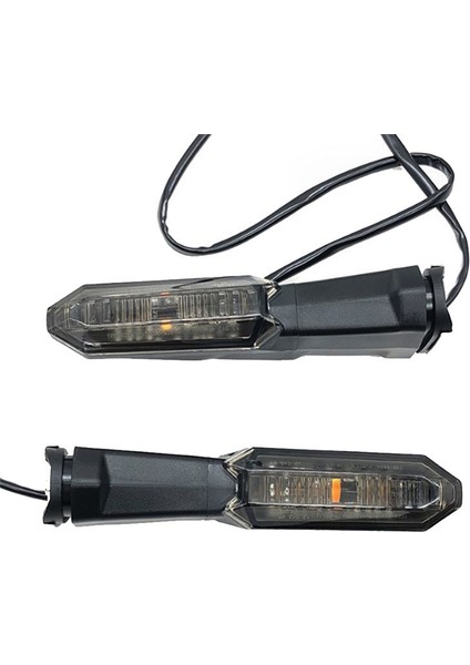 Motosiklet LED Ön ve Arka Dönüş Sinyal Işığı Kawasakı Z650 Z900 Z1000SX NINJA400 650 Gösterge Işığı Siyah (Yurt Dışından)