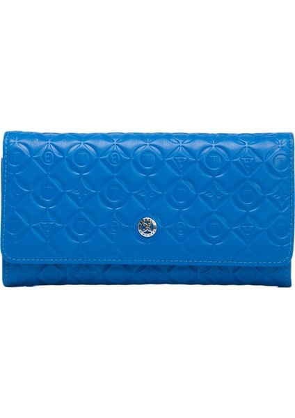 Mavi Hakiki Deri Kadın Cüzdan - S1CB00005783-G0Q fırsatları