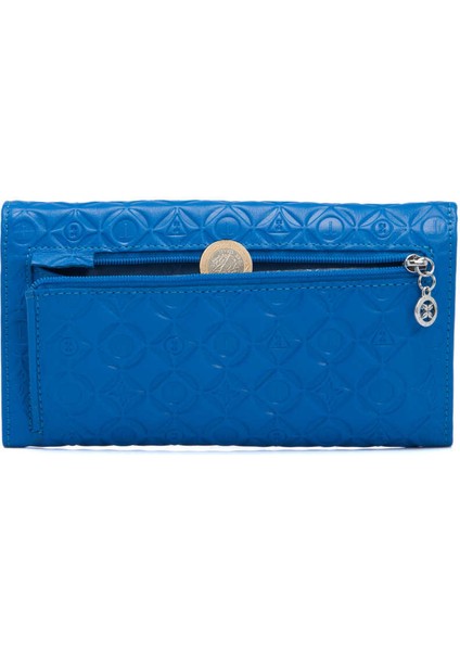 Mavi Hakiki Deri Kadın Cüzdan - S1CB00005783-G0Q