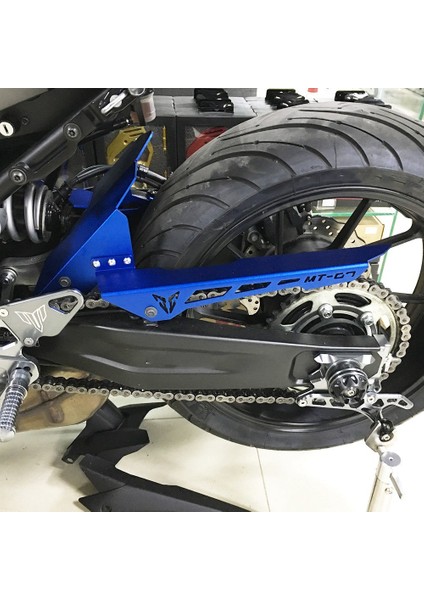 Motosiklet Zinciri Guard Kapak Arka Çamurluk Lastik Hugger Çamurluk Yamaha Mt-07 Fz-07 2013-2020 Siyah (Yurt Dışından) modelleri