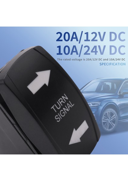Dönüş Sinyali Rocker Anahtarı LED Rv Araç Off-Road Pikap Traktör Tekne Motosiklet 4pin Evrensel Anahtarı (Yurt Dışından) indirimleri