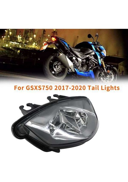 Motosiklet Arka Kuyruk Fren Dönüş Sinyalleri Entegre LED Işık Suzukı GSX-S750 GSXS750 Gsx - S Gsxs 750 2017-2021 (Yurt Dışından) indirimleri