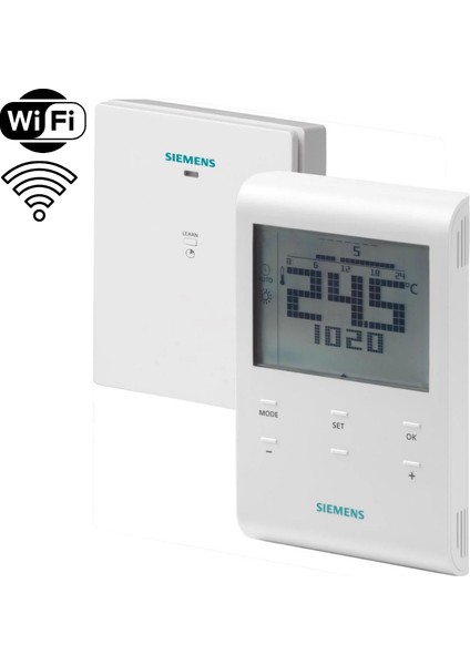 Sıemens Termostat Oda Dijital Set RDE100.1RFS