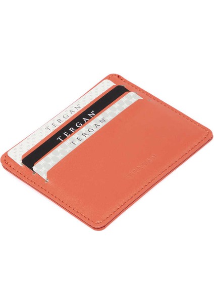 Pembe Hakiki Deri Unisex Kredi Kartlık - S1KK00001050-S9H