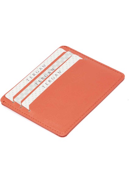 Pembe Hakiki Deri Unisex Kredi Kartlık - S1KK00001050-S9H