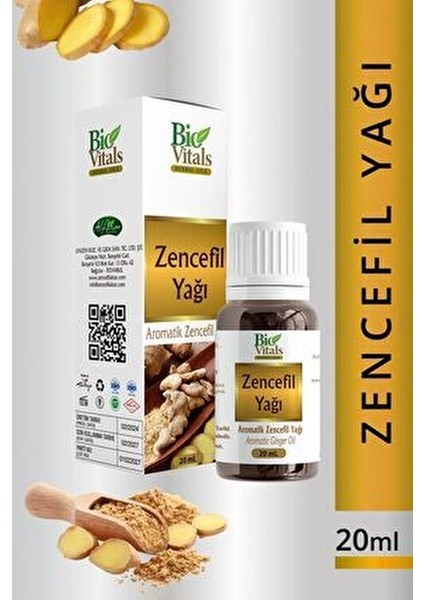 Zencefil Yağı Cilt Bakımına Destekleyici Etki 20 ml Unisex Kullanıma Uygun fiyatları