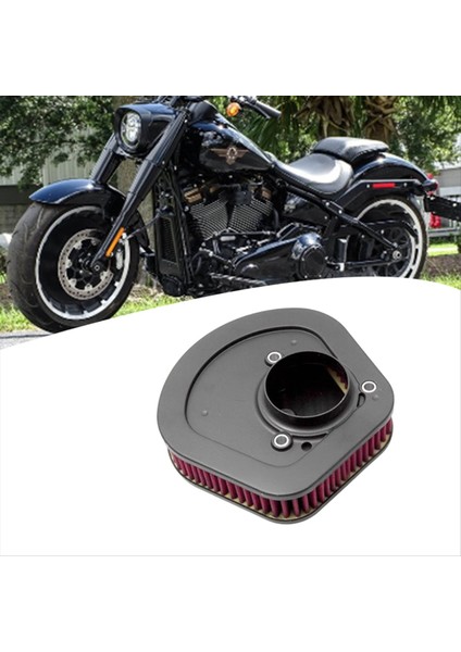 Motosiklet Hava Filtresi Için Harley Şişman Çocuk Düşük Binici Streetfighter Yol Kral 2018-2021 Hava Filtresi Elemanları (Yurt Dışından) fiyatları