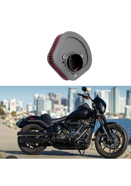 Motosiklet Hava Filtresi Için Harley Şişman Çocuk Düşük Binici Streetfighter Yol Kral 2018-2021 Hava Filtresi Elemanları (Yurt Dışından) modelleri