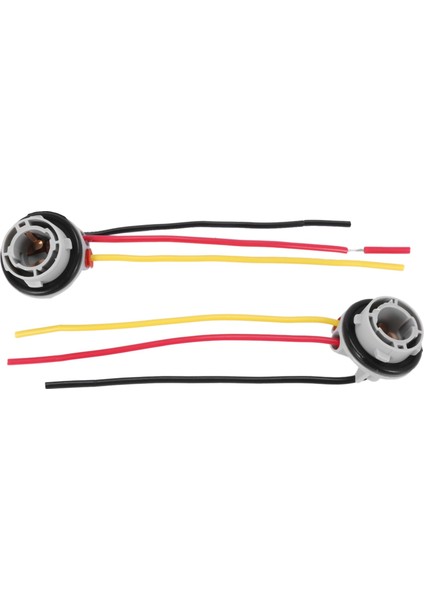 6pcs 1157 BAY15D Lamba Tutucu Ampuller P21/5W Adaptör Taban Soket Konnektörü Plastik Araç Aksesuarları Fren Lambası Için (Yurt Dışından) modelleri