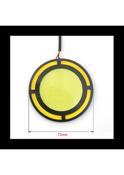 6pcs Araç Sarı+Beyaz Kobu LED Gün Işığı Ampul Drl Lamba Gündüz Sis Işığı (Yurt Dışından) modelleri