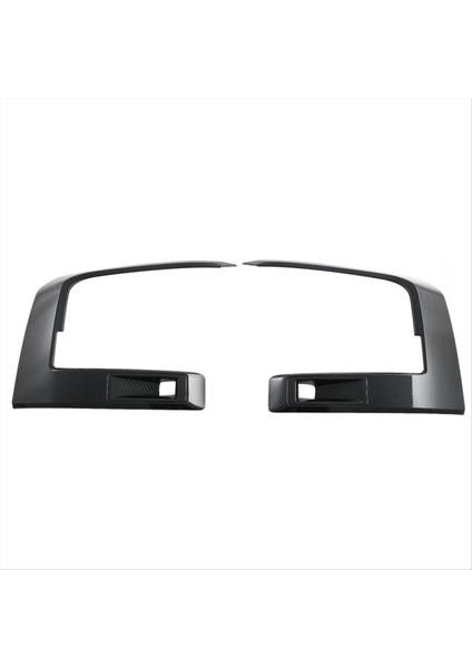 Mitsubishi Triton / L200 2024 Far Lambası Kaş Far Kapağı Sisli Lamba Kapağı Trim Karbon Fiber (Yurt Dışından)