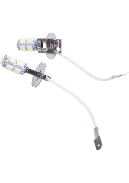 2pcs Araba H3 Soketi 9 Beyaz 5050-SMD LED Sis Işığı Sis Lambası Dc 12V (Yurt Dışından)