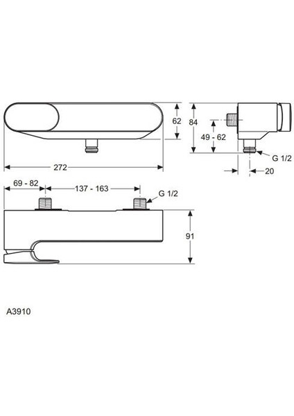 Moments Duş Bataryası - A3910AA- fiyatları