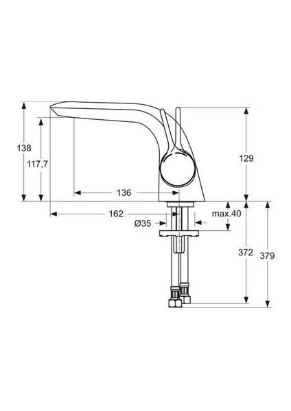 Melange Lavabo Bataryası - A4287AA- modelleri