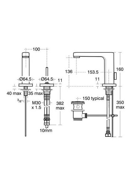 Simply Iki Delikli Lavabo Bataryası - A4477AA- fiyatları