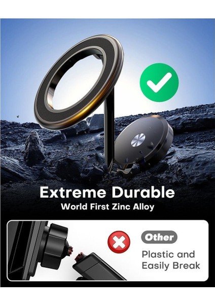 Torpidoya Cama Yapışan Araç Telefon Tutacağı 360 Drc. Jelli Yapışan Mıknatıslı Araç Tutucu Mavi Meta modelleri