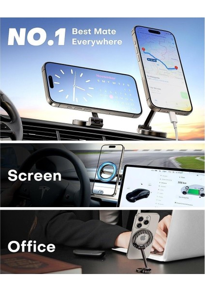 Torpidoya Cama Yapışan Araç Telefon Tutacağı 360 Drc. Jelli Yapışan Mıknatıslı Araç Tutucu Mavi Meta fırsatları