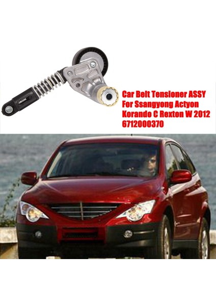Ssangyong Için 2x Araba Kemeri Gerginliği Actyon Korando C Rexton W 2012 6712000370 (Yurt Dışından) modelleri