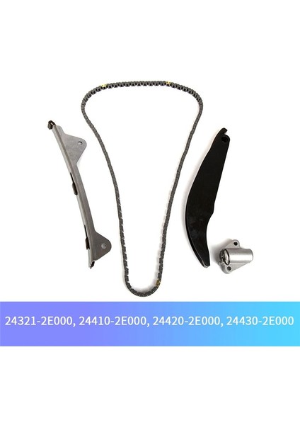 1 Kia Hyundai Için Set Zamanlama Zinciri Kiti Forte Elantra Gt Soul 1 8l 2 0l L4 2011-2016 Dohc 24321-2E000 24410-2E000 (Yurt Dışından)