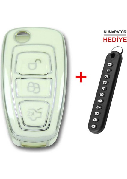 Tpu Hyundai Sustalı Anahtar Kumanda Kılıfı Bagaj Butonu Altta (Metalik Antrasit Gri)