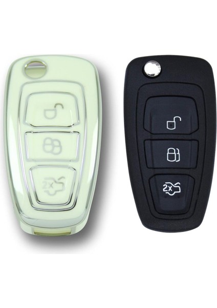 Tpu Hyundai Sustalı Anahtar Kumanda Kılıfı Bagaj Butonu Altta (Metalik Antrasit Gri) modelleri