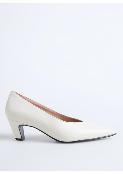 Bej Kadın Stiletto 3979