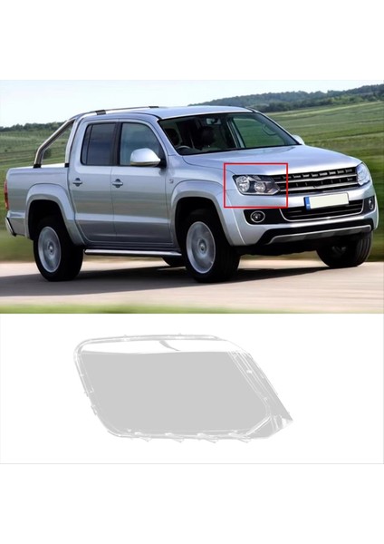 Araba Ön Far Kapağı Abajur Lambası Lamba Far Farlar Lens Kapağı Vw Amarok 2010-2019 (Yurt Dışından) indirimleri