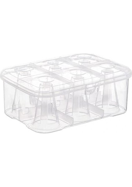 Su Bardağı Taşıma Kutusu Şeffaf - 6 Bardak Kapasiteli Piknik Kutusu fiyatları