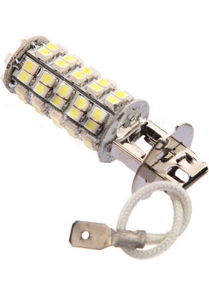 4x H3 3 5W 68 Smd 3528 LED Beyaz Araç Sisi Gün Far Işığı Lamba Sumut 310LM 12V (Yurt Dışından)