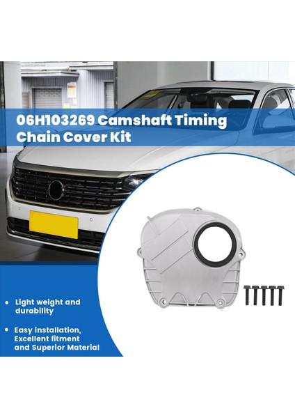 06H103269 Audi A3 A4 A6 A8 Için Vw Jetta Passat Için Eksantrik Mili Zamanlama Zinciri Kapak Kiti (Yurt Dışından) indirimleri