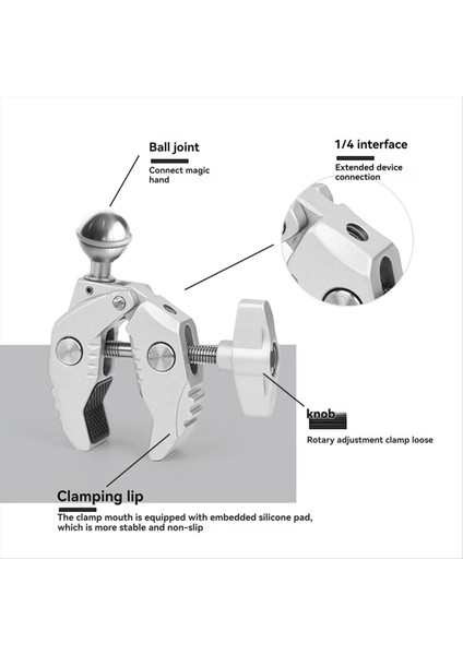 Spor Kamera Braketi Seti, Bisiklet Braketi Için Uygun GOPRO12, INSTA360 Spor Kamera, Motosiklet Yengeç Kelepçe (Yurt Dışından) indirimleri