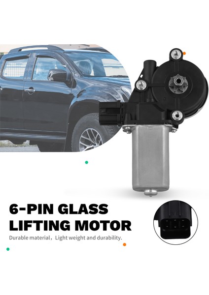 8-98160723-0 Araba Elektrikli Cam Motoru Sağ 6 Pimli Isuzu Dmax 2012, 2013, 2014, 2015, 2016, 2017, 2018, 2019 8981607230 Lhd (Yurt Dışından) fırsatları