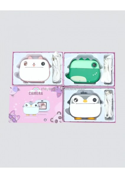 Anında Baskı Özellikli GCH62 Çift Lensli Dijital Kamera modelleri