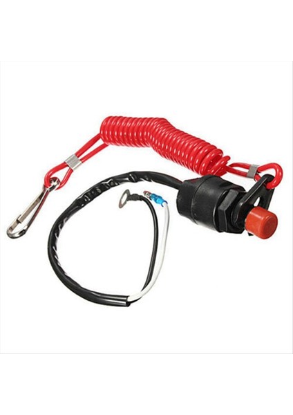 Tekne Motoru Acil Öldür Durdurma Anahtarı Yamaha Tohatsu Durdurma Anahtarı Kesme Anahtarları Güvenlik Tether Kordon (Yurt Dışından) indirimleri