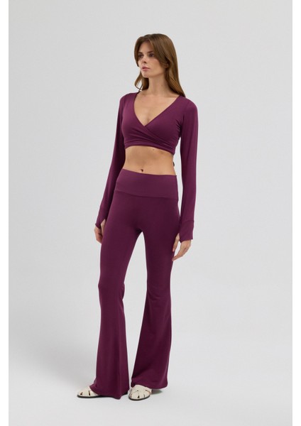 Simpleco Soft Skin Touch Megha Ispanyol Paça Eşofman Altı indirimleri