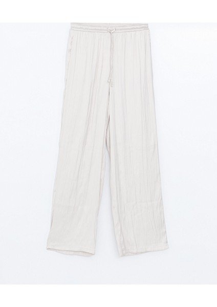 Yeni Sezon Beli Lastikli Saten Kadın Pantolon indirimleri