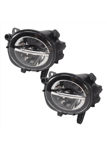 Bir Çift Araba Ön LED Sis Fag Lambası Drl Sürüş Lambası For-Bmw F20 F20 F30 F35 Lcı W LED Bulds 63177248911 63177248912 (Yurt Dışından) modelleri