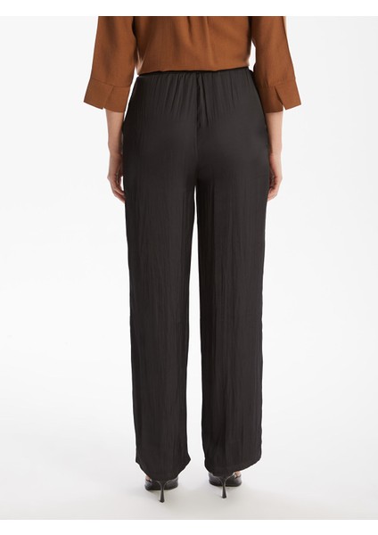 Yeni Sezon Beli Lastikli Saten Kadın Pantolon fırsatları