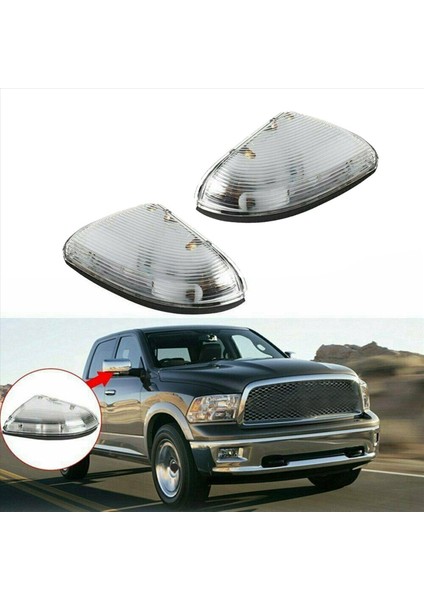 2 Çift Dikiz Aynası Işığı Dönüş Sinyal Lambası Dodge Ram 1500 2500 3500 4500 5500 2014-2018 68232479AA 68232478AA (Yurt Dışından) modelleri