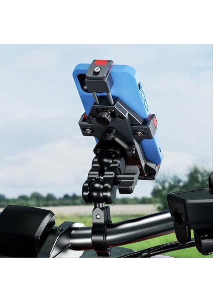 9cm Alüminyum Uzatma Kolu 25MM Top Kafa Tabanı Için Ideal Bisiklet ve Motosiklet Bağlar Telefon Tutucu ve Kamera Uzatma Kolu (Yurt Dışından) fiyatları